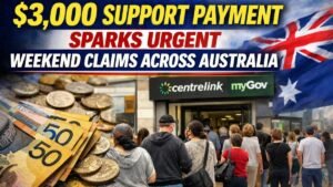 $3,000 Support Payment Sparks Urgent Weekend Claims Across Australia