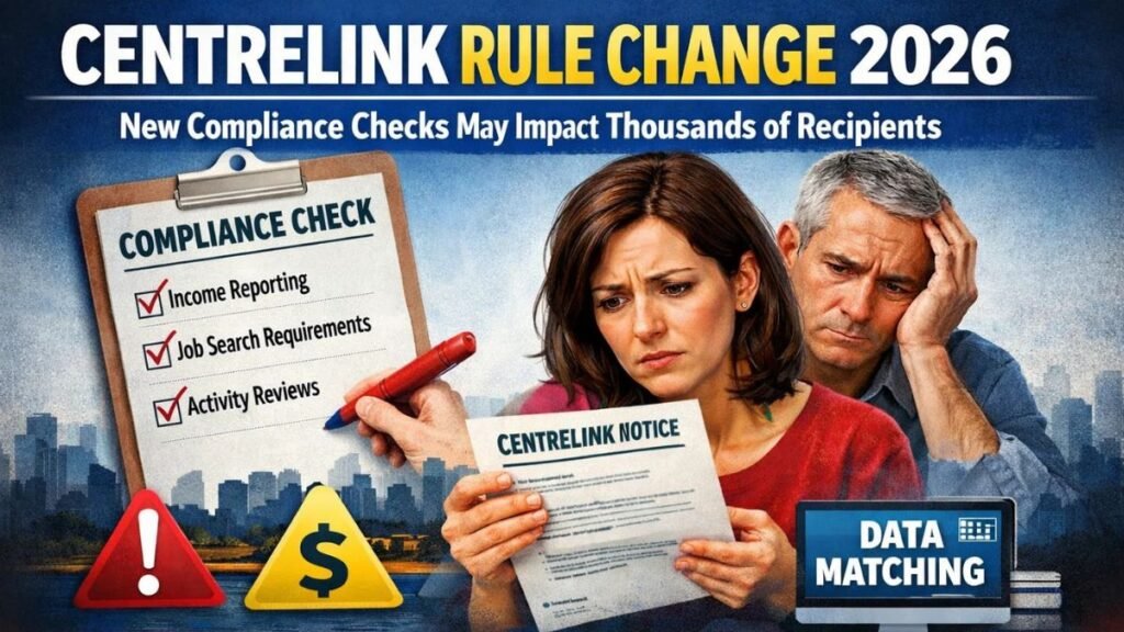 Centrelink Rule Change 2026: New Compliance Checks May Impact Thousands of Recipients