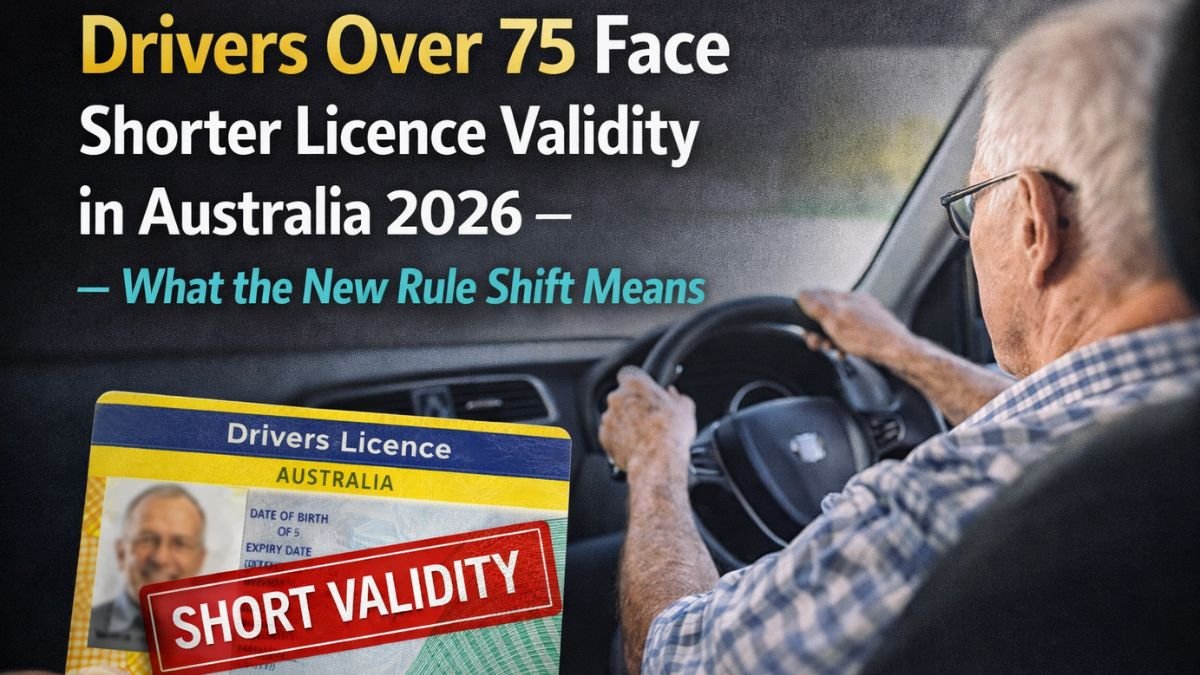 Drivers Over 75 Face Shorter Licence Validity in Australia 2026 – What the New Rule Shift Means