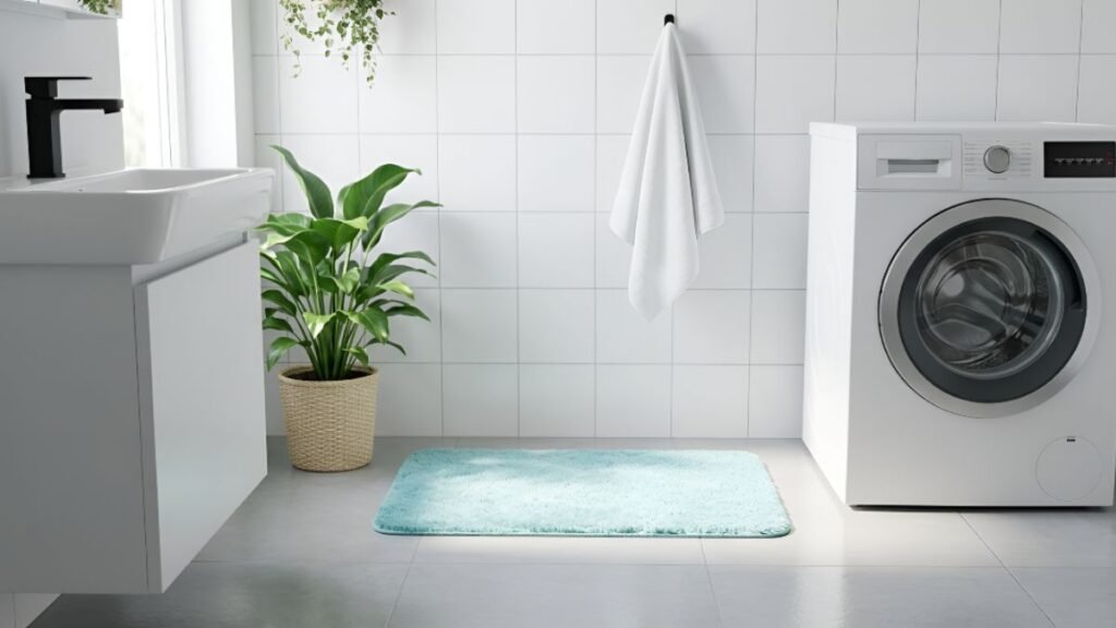 Pochi lo sanno, ma i tappeti del bagno non vanno mai lavati in lavatrice con il resto della biancheria