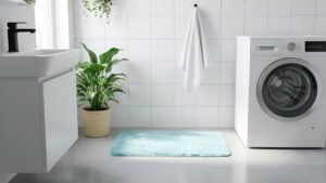 Pochi lo sanno, ma i tappeti del bagno non vanno mai lavati in lavatrice con il resto della biancheria