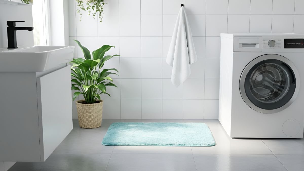 Pochi lo sanno, ma i tappeti del bagno non vanno mai lavati in lavatrice con il resto della biancheria