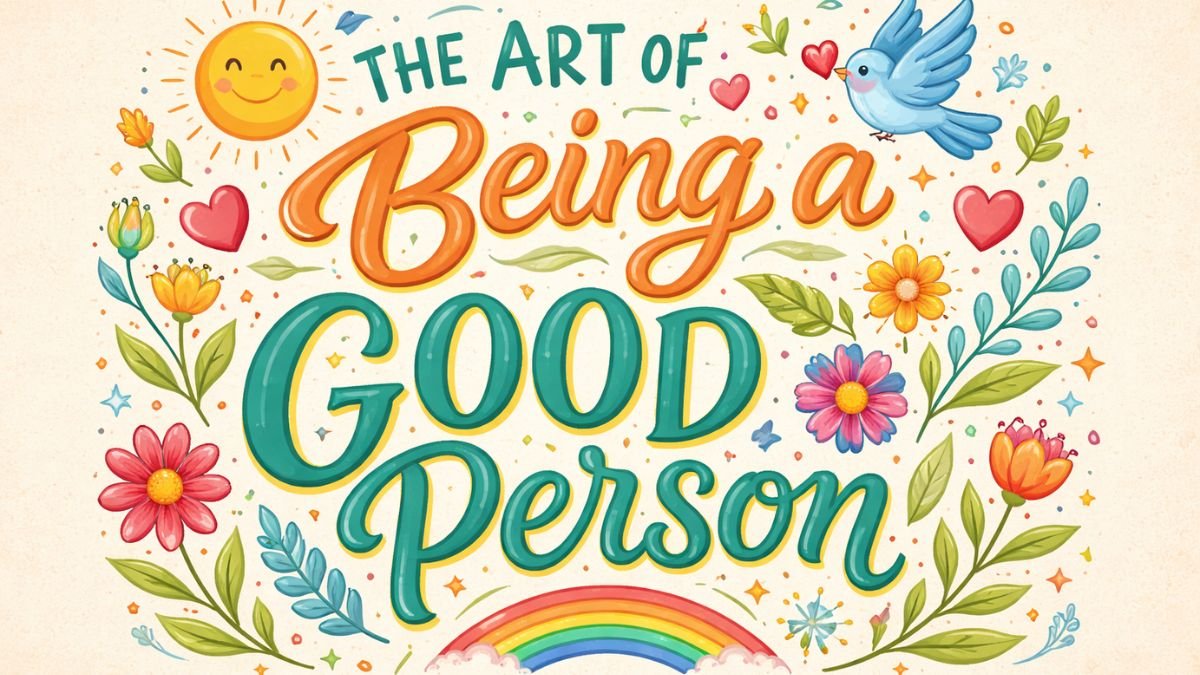 The art of being a good person: 10 simple habits of naturally kind people